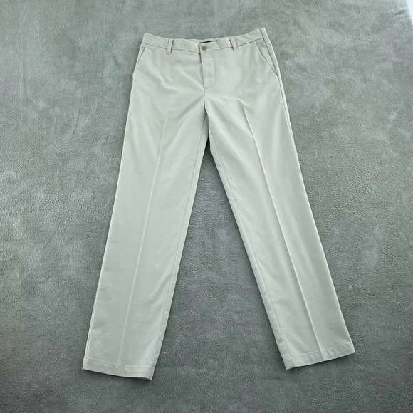 Izod Mens Straight Fit Khaki Pants 34x34 Cotton/Polyester Blend 4391 - Picture 1 of 9